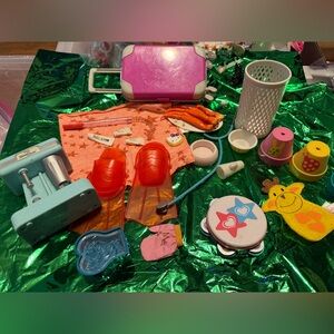 American Girl, Wellie Wishers, OG, GG misc 18 inch doll accessories art, travel,